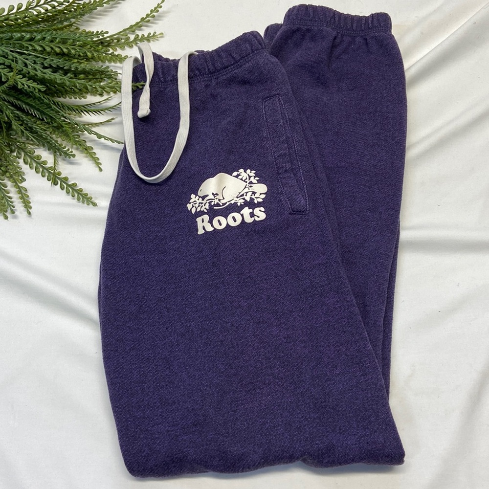 Women’s Purple Heathered Roots pants